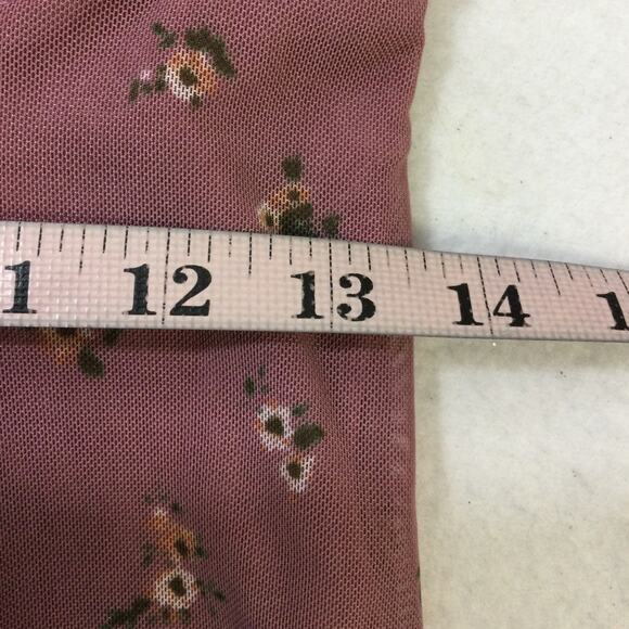 ULTRA FLIRT SZ M pink floral long sleeve party casual mini dress NWT B130 - Picture 7 of 9